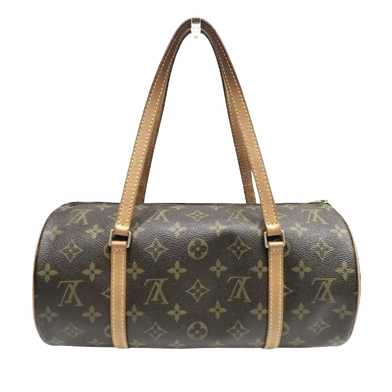 Louis Vuitton Brown Canvas Papillon 30 handbag bag