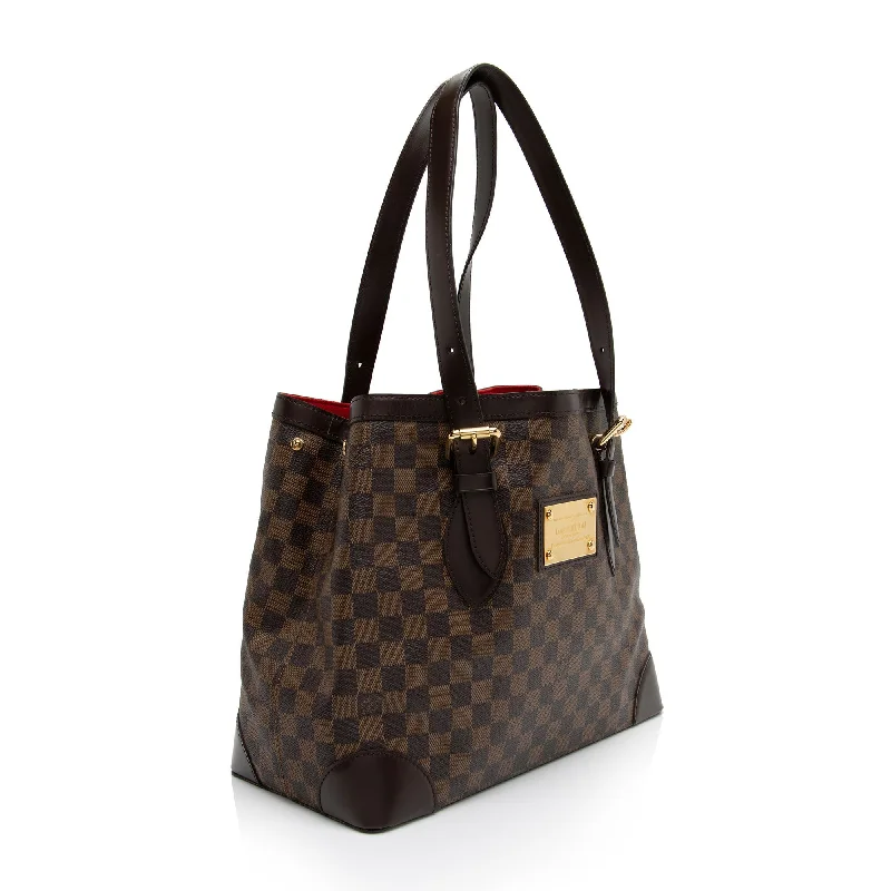 Louis Vuitton Damier Ebene Hampstead MM Tote (7SiOVB)