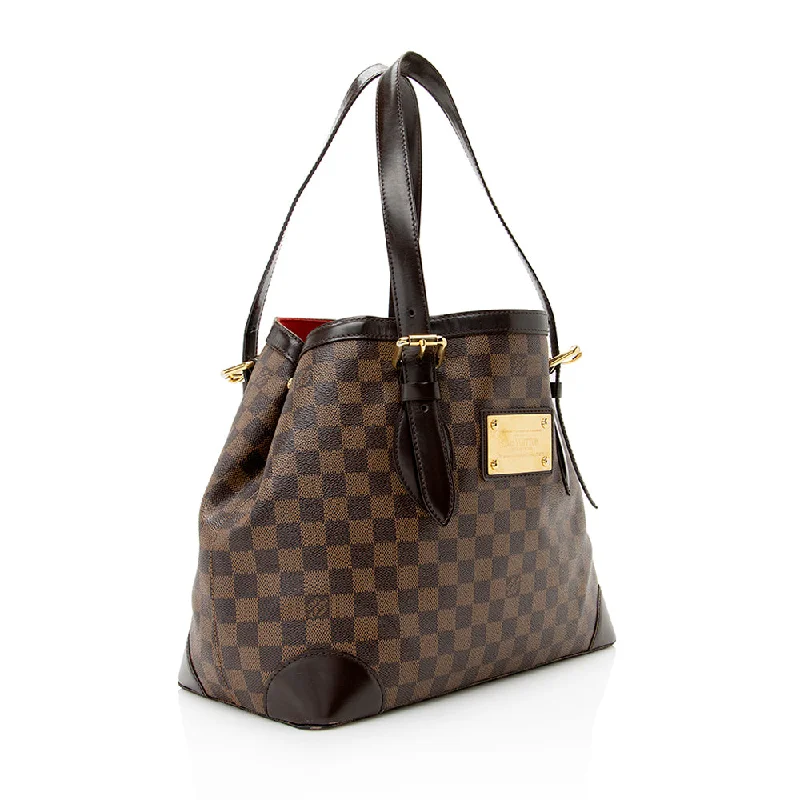 Louis Vuitton Damier Ebene Hampstead MM Tote (20804)