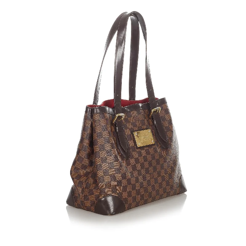 Louis Vuitton Damier Ebene Hampstead MM (23271)