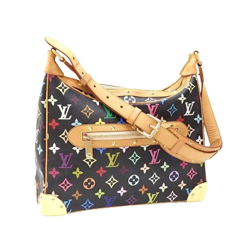 Louis Vuitton handbags with a beaded trim for a touch of glamourLOUIS VUITTON Boulogne Shoulder Bag