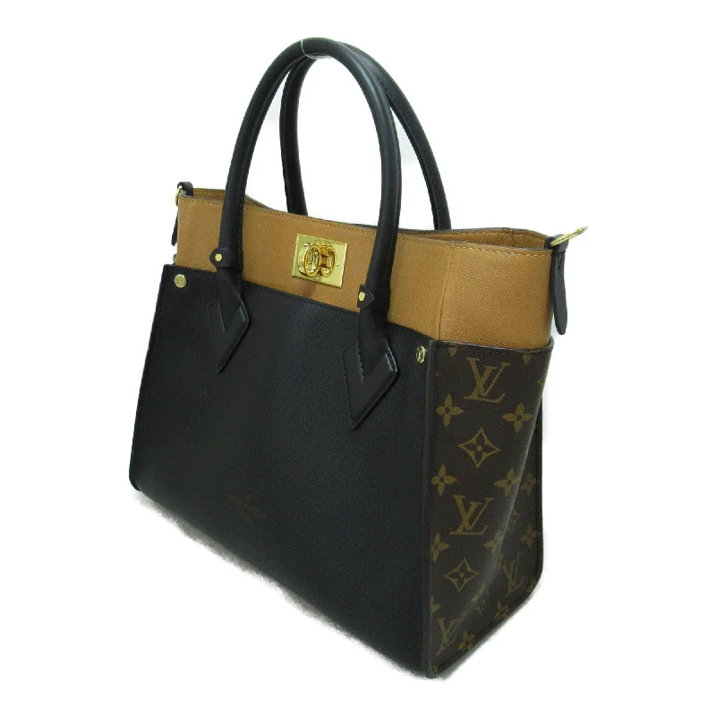 Louis Vuitton On My Side Black Black Monogram PVC coated canvas Calfskin [cowhide] M53823