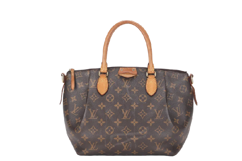 Ladies Louis Vuitton Petite Malle bags with a star - shaped charm for cutenessLOUIS VUITTON TURENNE PM (M48814) MONOGRAM CANVAS WITH STRAP, NO DUST COVER