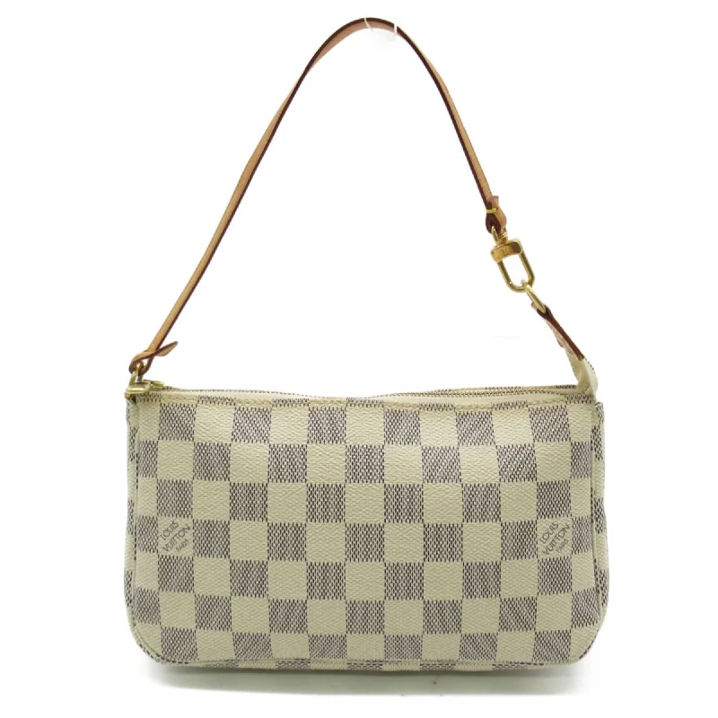 Louis Vuitton Pochette Accessoires White Damier Azur PVC coated canvas N51986