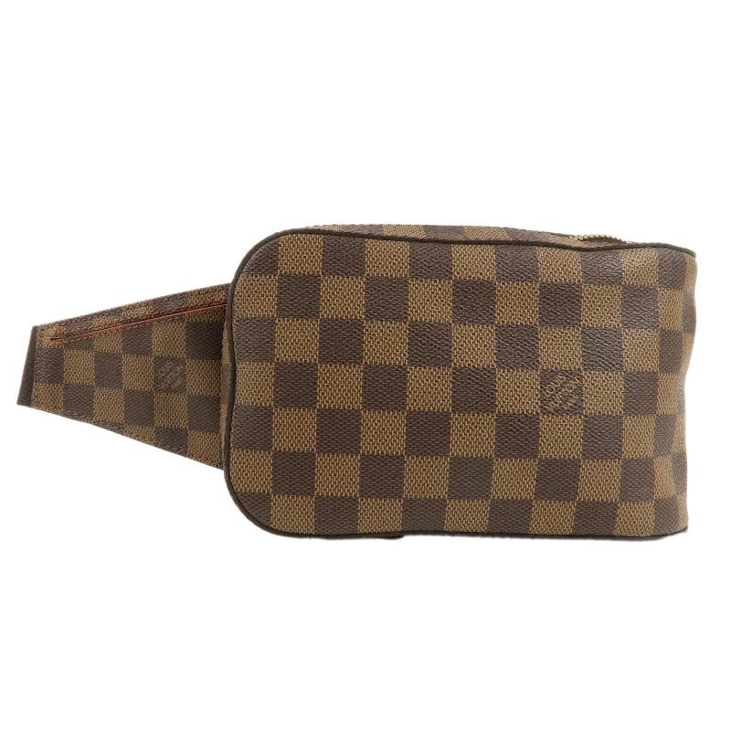 Louis Vuitton Damier  Ebene Geronimos Body Waist Bag Brown N51994