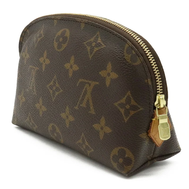 Medium - sized Louis Vuitton tote bags for work and shoppingLouis Vuitton Brown Canvas Cosmetic pouch clutch bag