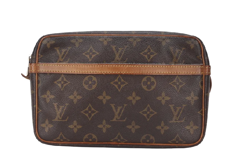 LOUIS VUITTON M51847 COMPIEGNE 23CM MONOGRAM CANVAS GOLD HARDWARE, NO DUST COVER