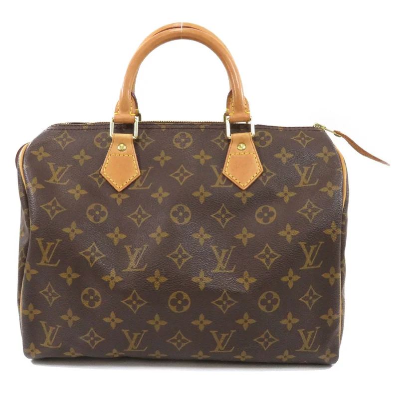 Louis Vuitton Brown Canvas Speedy 30 handbag bag