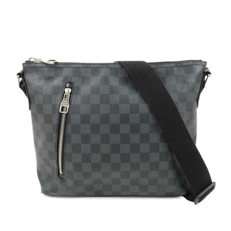 Ladies Louis Vuitton Capucines bags with gold - toned hardwareLouis Vuitton Damier Graphite Mick MM Shoulder Bag N41106