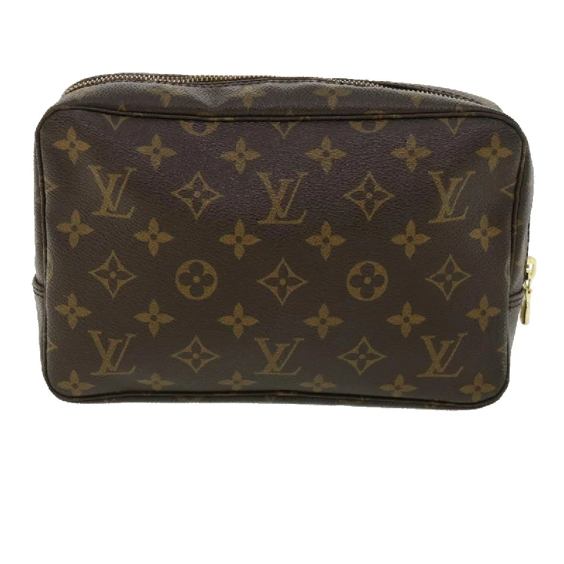 Louis Vuitton Brown Canvas Truth Toilette 23 clutch bag