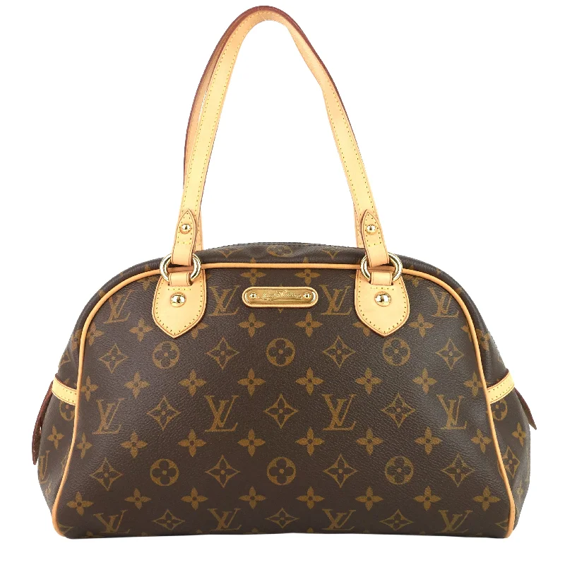 Ladies Louis Vuitton shoulder bags with a single - handle silhouetteMontorgueil PM Monogram Canvas Bag