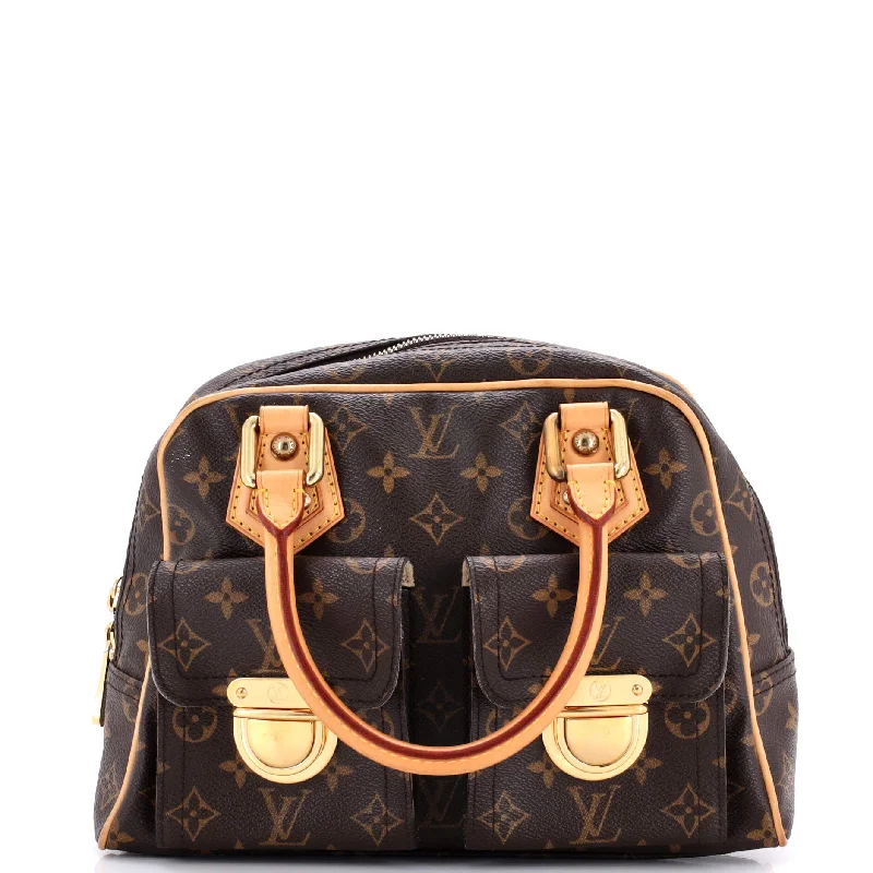 Louis Vuitton Speedy bags in monogram canvas for a classic lookManhattan Handbag Monogram Canvas PM