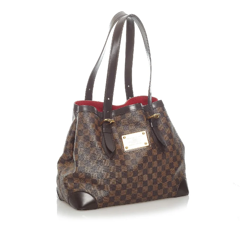 Louis Vuitton Damier Ebene Hampstead MM (33536)