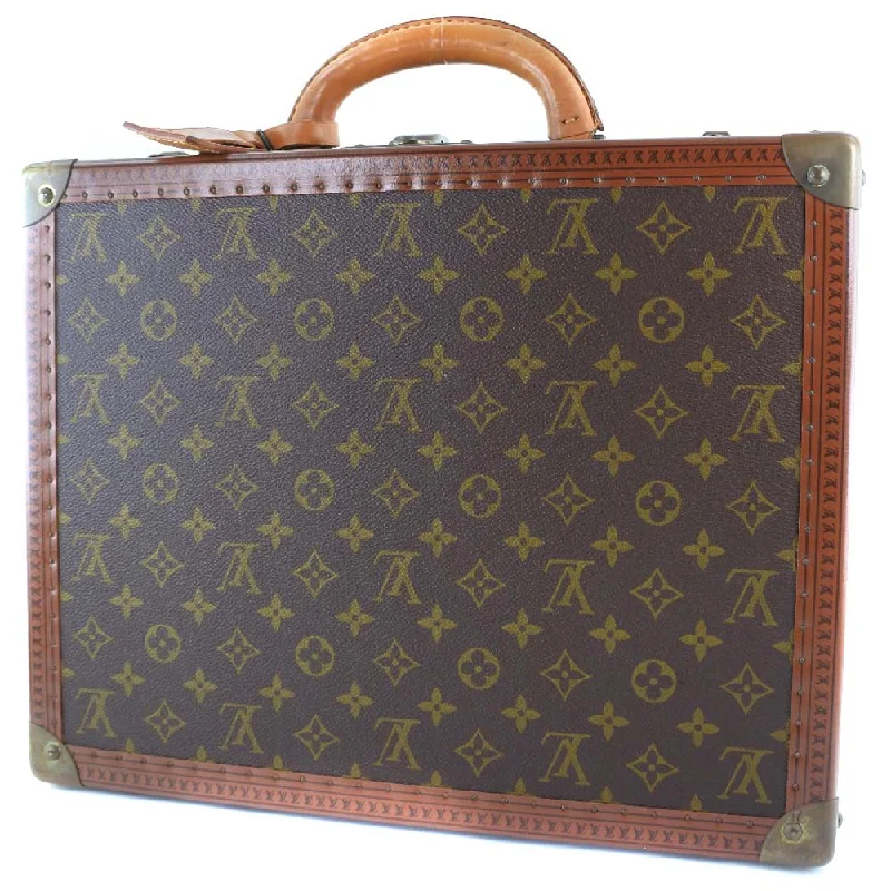 Louis Vuitton tote bags with a spacious interior and multiple pocketsLouis Vuitton Brown Canvas Cotteville 40 travel bag