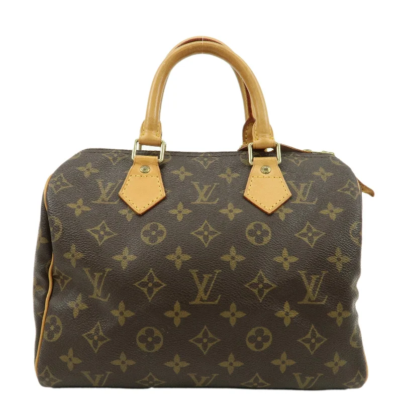 Louis Vuitton Monogram Speedy 25 Hand Bag Boston Bag M41528