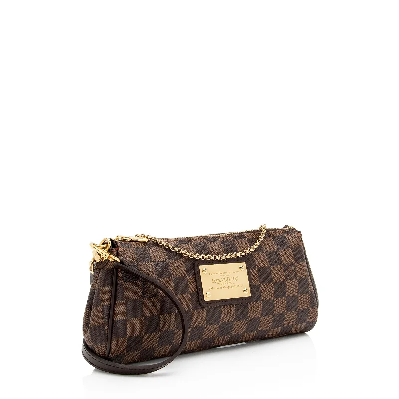 Medium - sized Louis Vuitton tote bags for work and shoppingLouis Vuitton Damier Ebene Eva Clutch (5nMnVW)