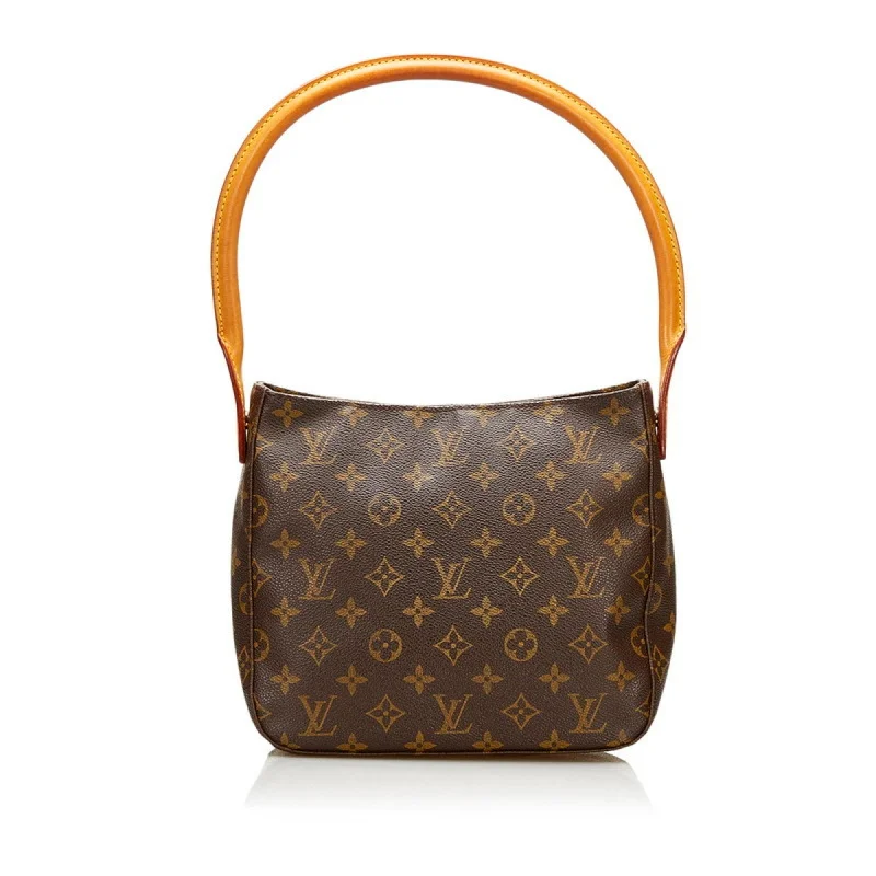 Louis Vuitton Brown Canvas Looping handbag bag