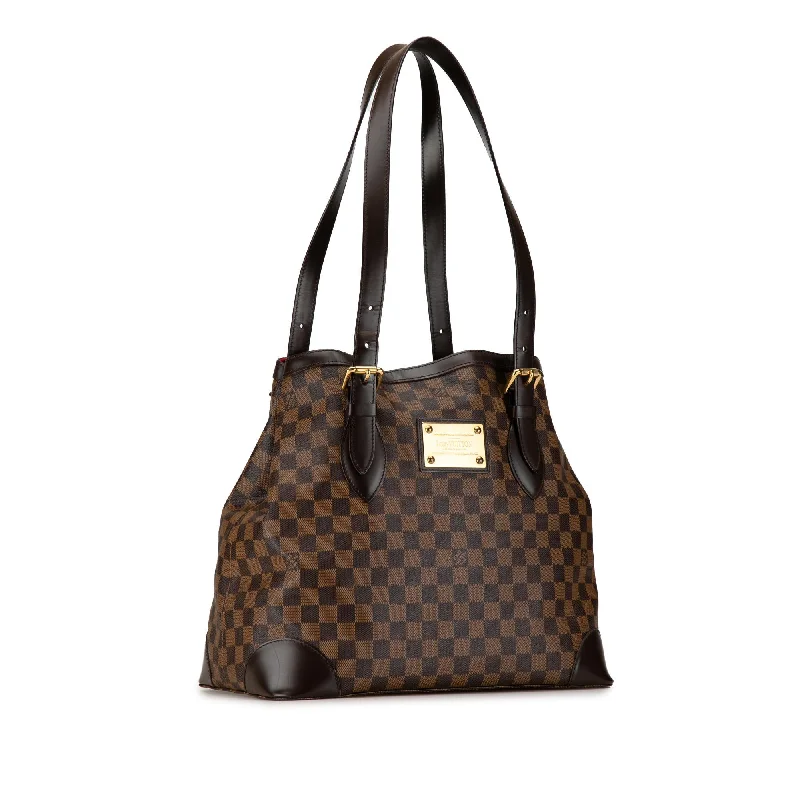 Louis Vuitton Neverfull bags with large capacity for everyday essentialsLouis Vuitton Damier Ebene Hampstead GM (MOJrPd)