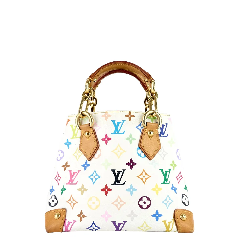 Louis Vuitton bags with a detachable mirror inside for on - the - go touch - upsAudra Monogram Multicolore Canvas Bag