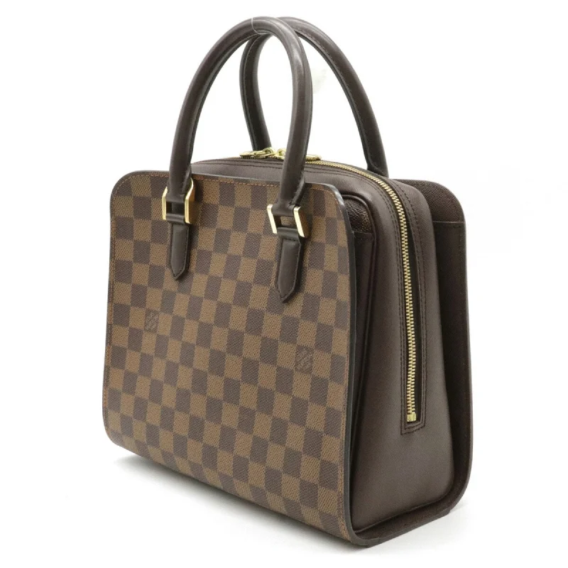 Louis Vuitton Brown Canvas Triana handbag bag