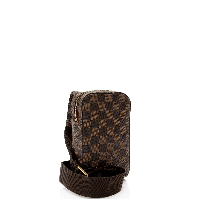 Louis Vuitton Speedy bags in monogram canvas for a classic lookLouis Vuitton Damier Ebene Geronimos Sling Bag (NoQO5b)