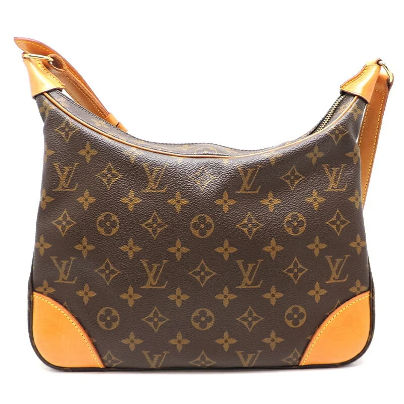 Louis Vuitton backpacks with a multi - pocket organization for functionalityLOUIS VUITTON Boulogne Women's Shoulder Bag M51265 Monogram Brown