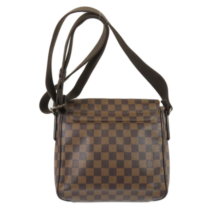 Louis Vuitton crossbody bags with adjustable shoulder straps for comfortLouis Vuitton Brown Canvas District shoulder bag