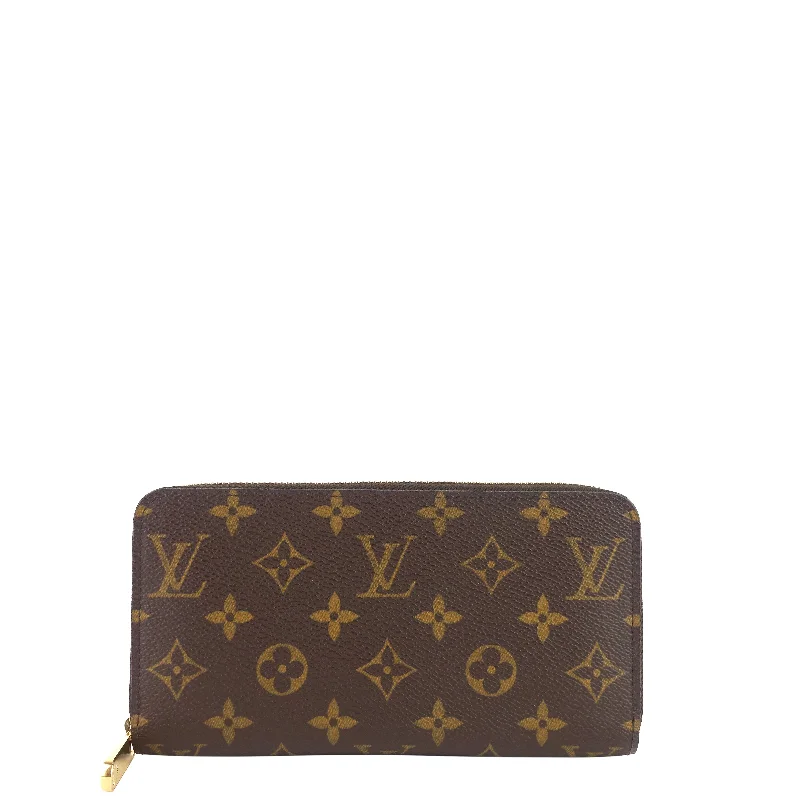 Ladies Louis Vuitton Petite Malle bags with a star - shaped charm for cutenessLouis Vuitton Zippy Monogram Canvas Wallet