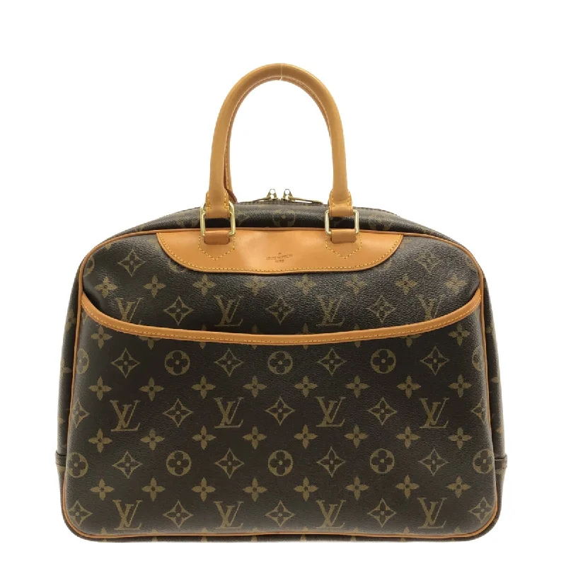 Louis Vuitton Twist bags with a snakeskin - effect panel for a bold lookLouis Vuitton Brown Canvas Deauville handbag bag