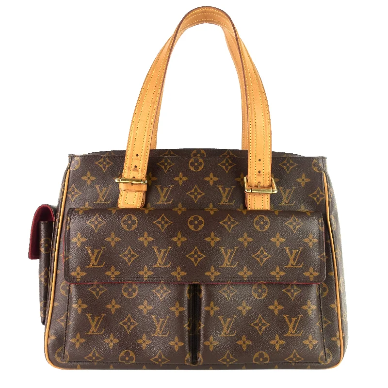 Ladies Louis Vuitton Petite Malle bags with a star - shaped charm for cutenessMultipli Cite GM Monogram Canvas Bag