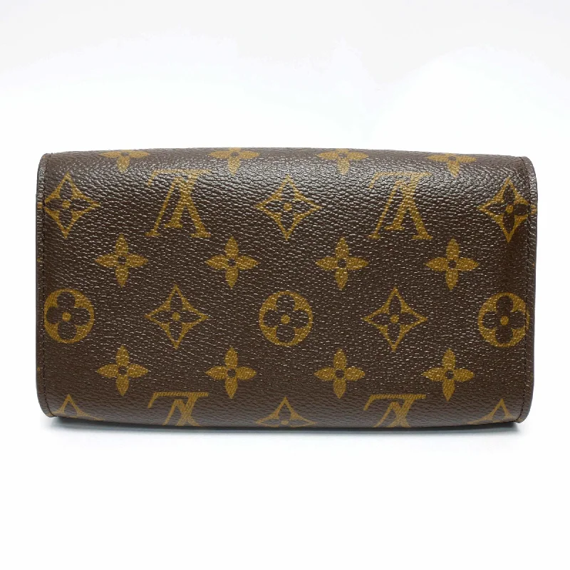 Louis Vuitton backpacks with a padded laptop compartment for travelLouis Vuitton Brown Canvas Cosmetic Pouch clutch bag