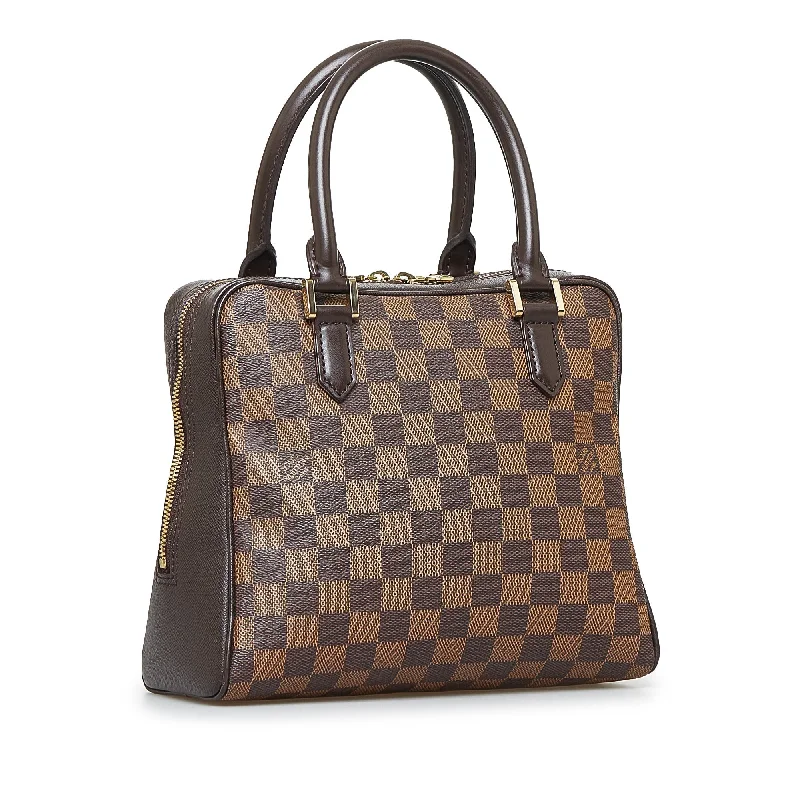 Louis Vuitton Alma bags featuring the signature top - handle designLouis Vuitton Brera Damier Ebene Canvas