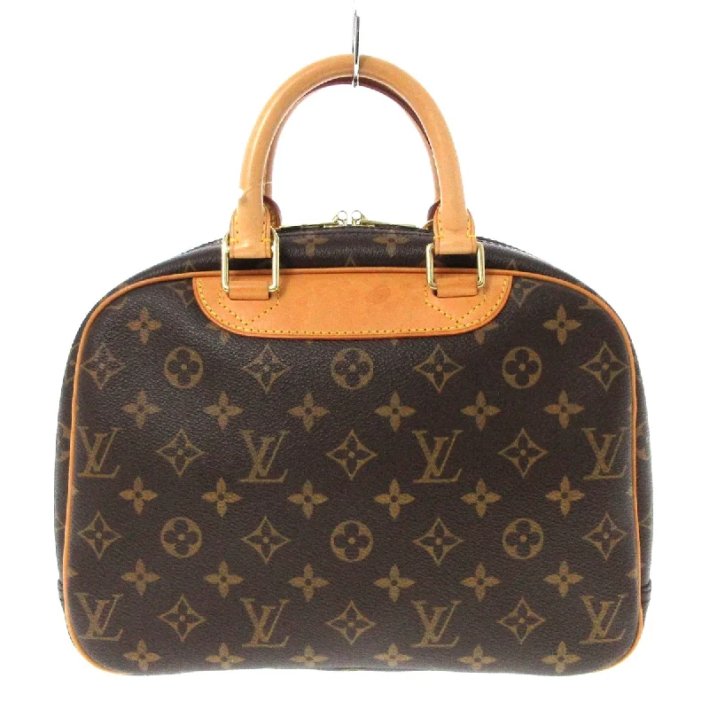 Louis Vuitton Brown Canvas Trouville handbag bag