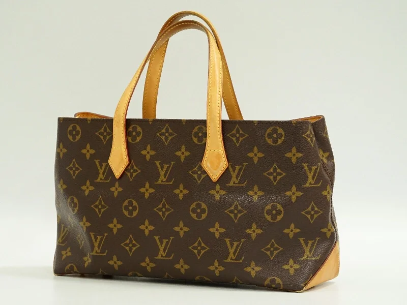 Louis Vuitton Brown Canvas Wilshire handbag bag