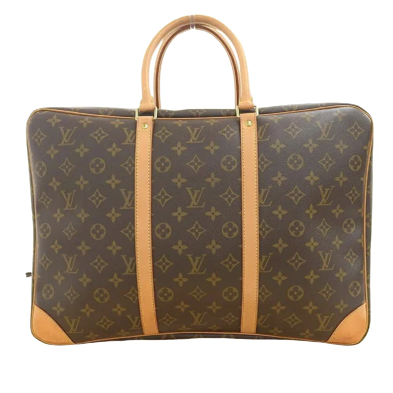 Louis Vuitton Brown Canvas Porte Documents Voyage travel bag