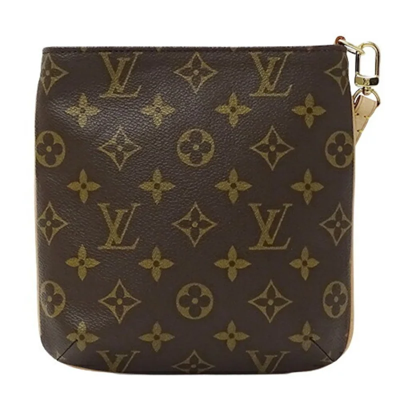 Louis Vuitton crossbody bags with a printed floral pattern for femininityLOUIS VUITTON Pouch Monogram Ladies Second Bag Partition M51901 Brown