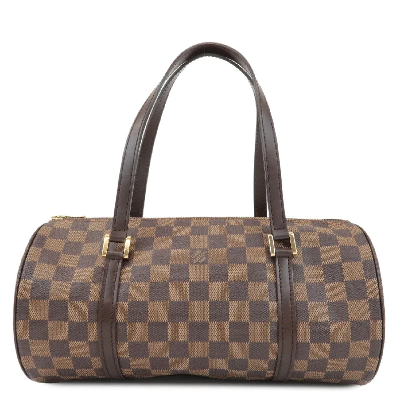 Louis Vuitton crossbody bags with a printed floral pattern for femininityLouis Vuitton Damier Ebene Papillon 30 Hand Bag Brown N51303