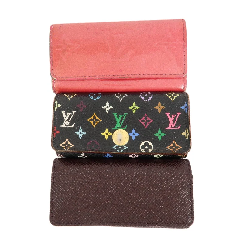 Louis Vuitton Set of 2 Multicles 4 Key Case M30526 M93732 M9145F