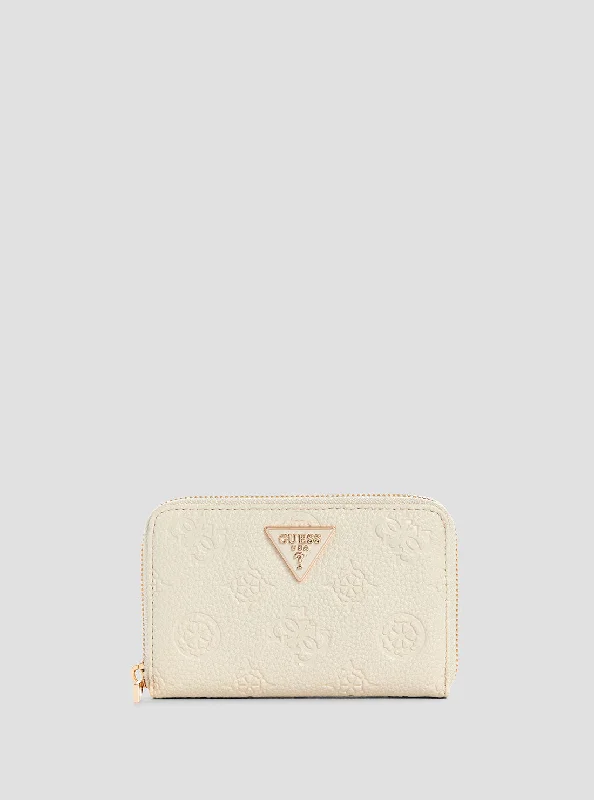 White Cresidia Medium Wallet