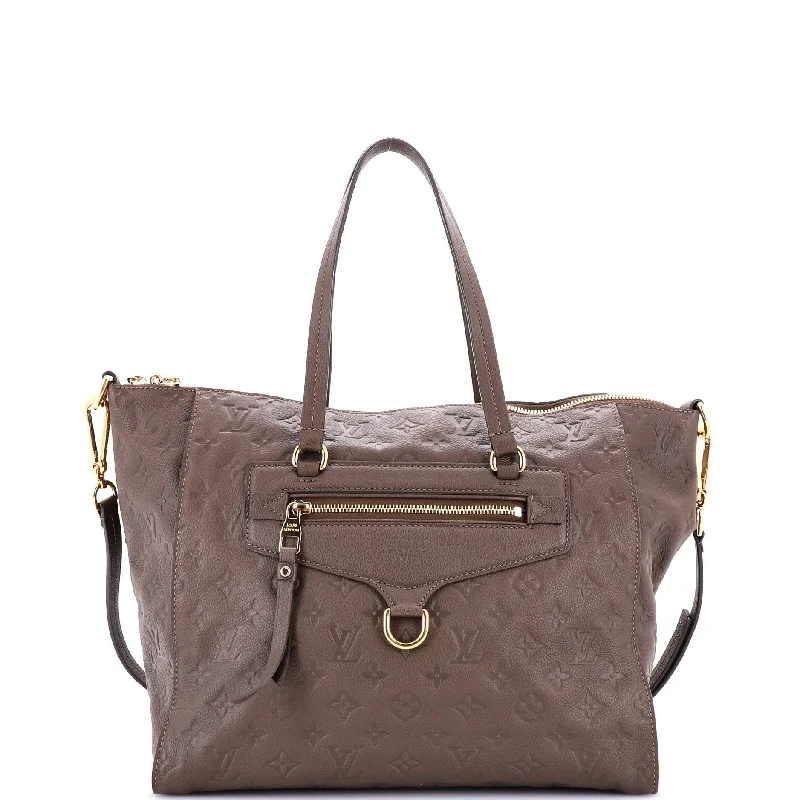 Lumineuse Handbag Monogram Empreinte Leather PM