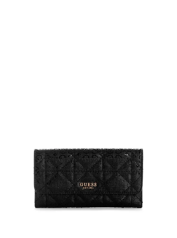 Black Malia Multi Clutch