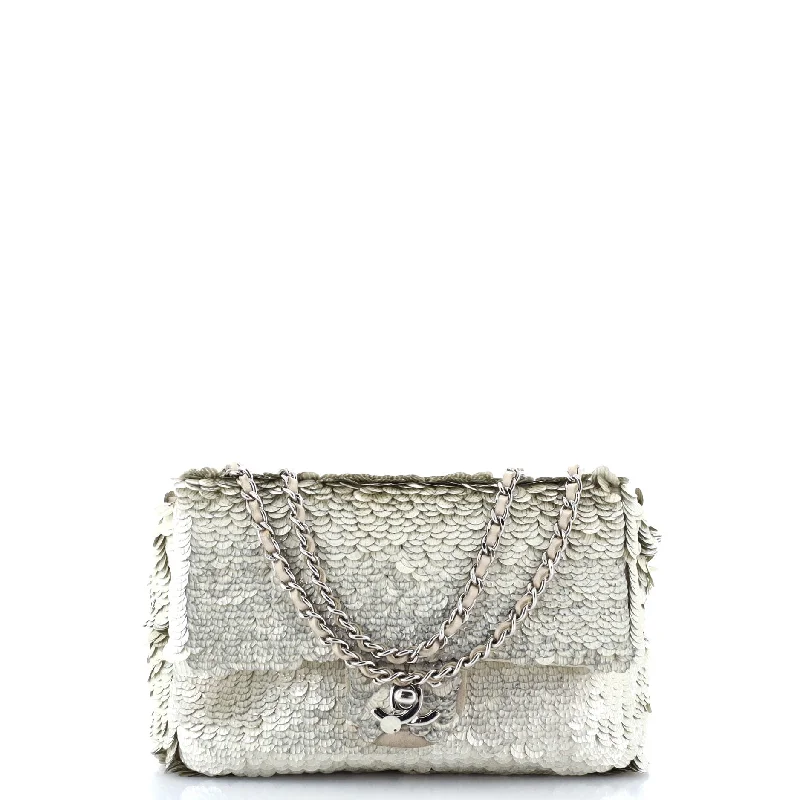 CC Flap Bag Paillettes Small