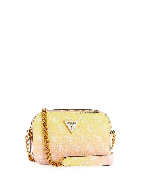 Yellow Ombre Noelle Crossbody Bag