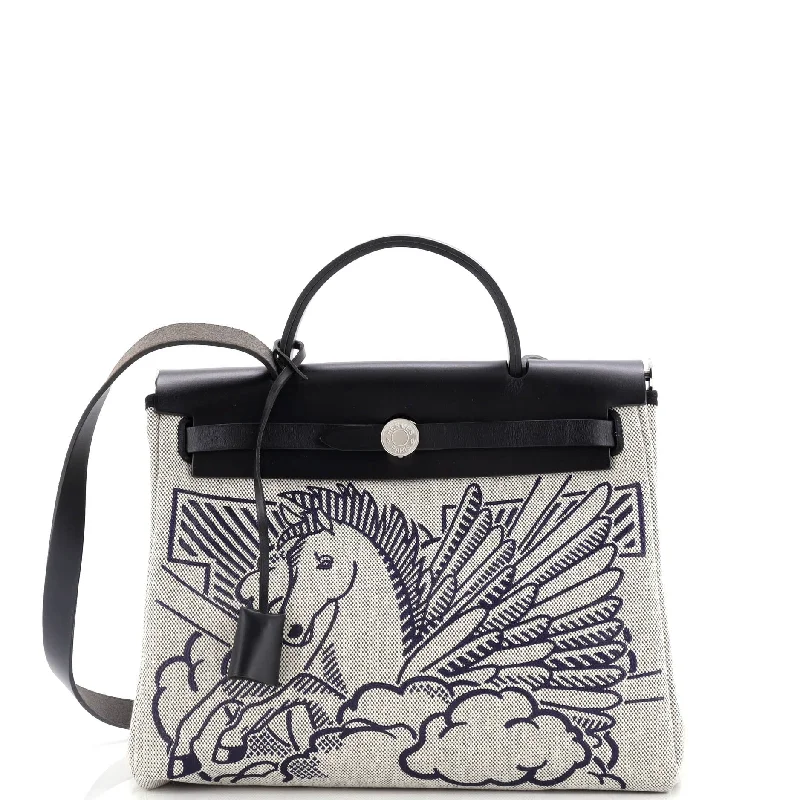 Herbag Zip Pegase Pop Toile and Leather 31