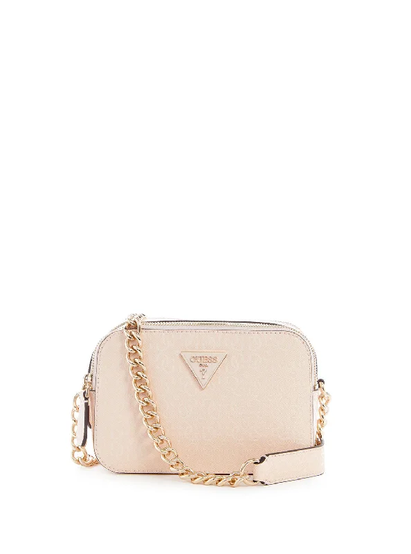 Rose Noelle Logo Crossbody Camera Bag