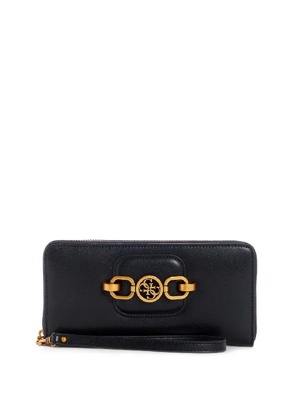 Guess bags with stylish metal accentsBlack Hensely Large Wallet