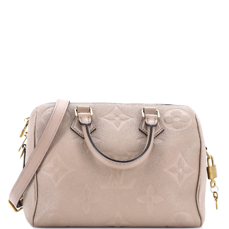 Speedy Bandouliere Bag Monogram Empreinte Giant 25