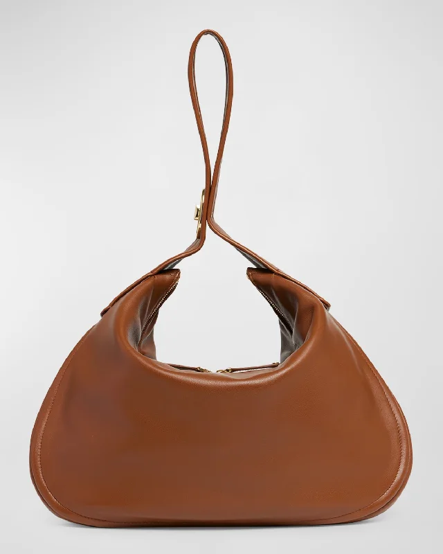 Go Large Leather Hobo Bag