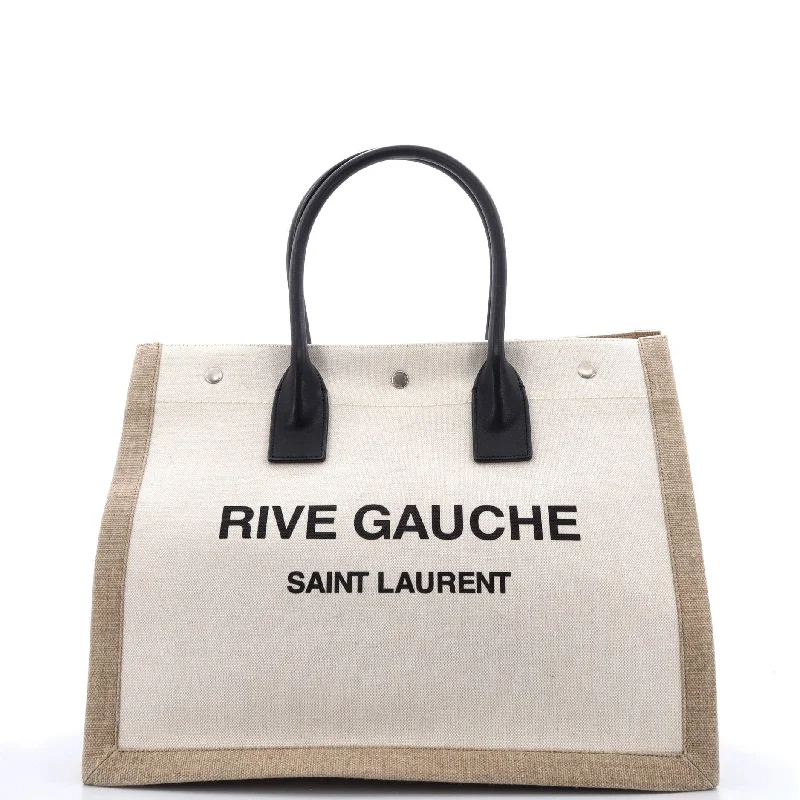 Rive Gauche Shopper Tote Canvas Small