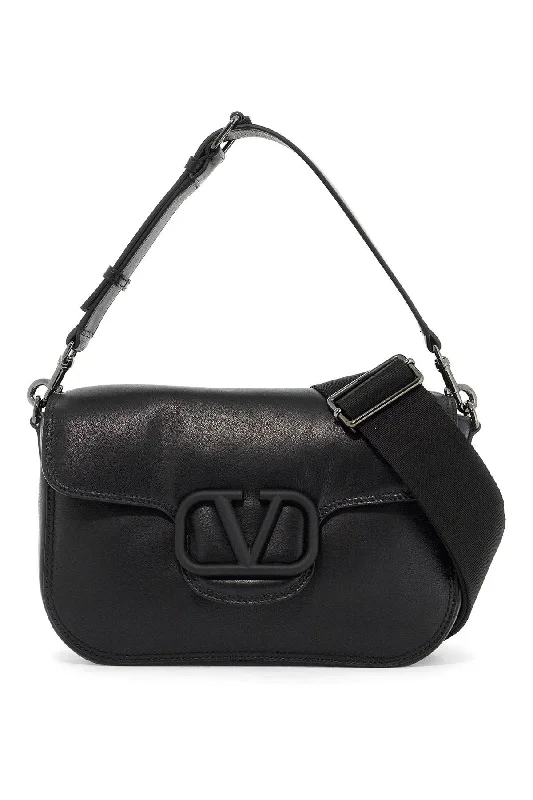 Vlogo Signature Shoulder Bag In Nappa Leather